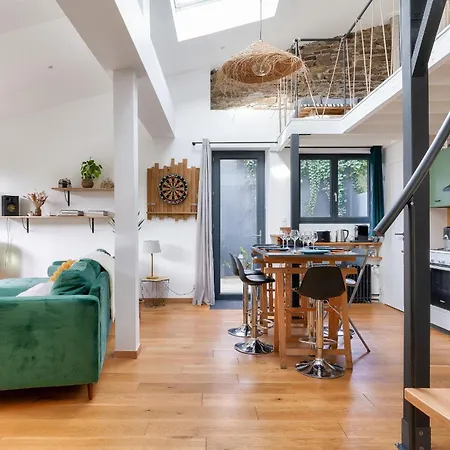Charmante Maison Plain-pied Et Son Jardin Fleuri Hébergement de vacances Nantes
