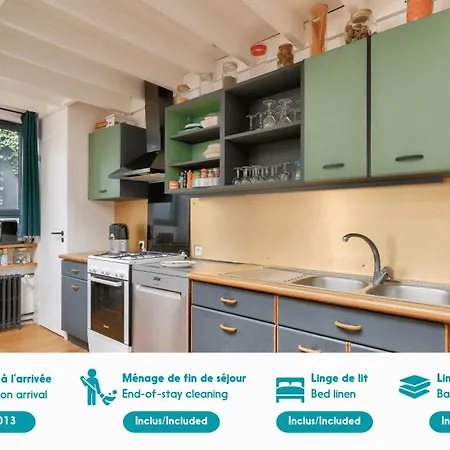 Hébergement de vacances Charmante Maison Plain-pied Et Son Jardin Fleuri Nantes