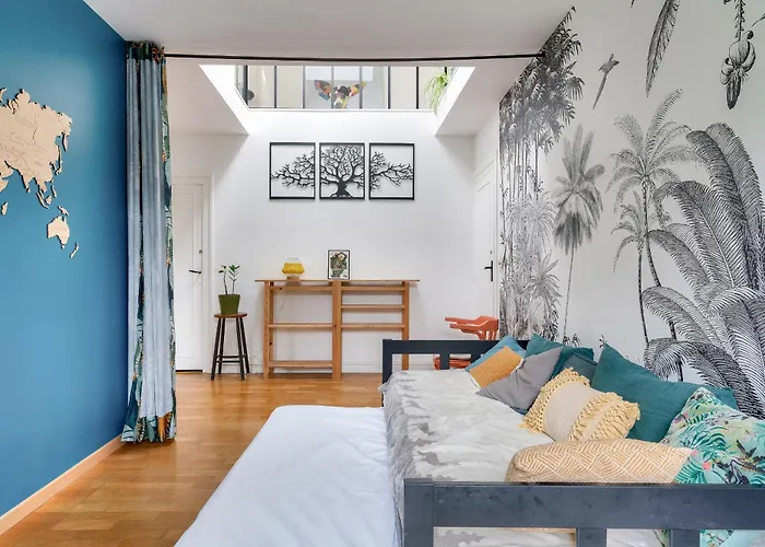 別荘 Charmante Maison Plain-pied Et Son Jardin Fleuri